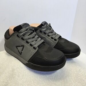 Leatt Men's 3.0 Flat Pedal Downhill MTB Riding Shoes Size 7 Granite Gray Black